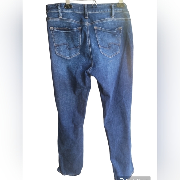 Silver Suki Slim Bootcut Jeans 32X33 Button fly - Picture 2 of 4